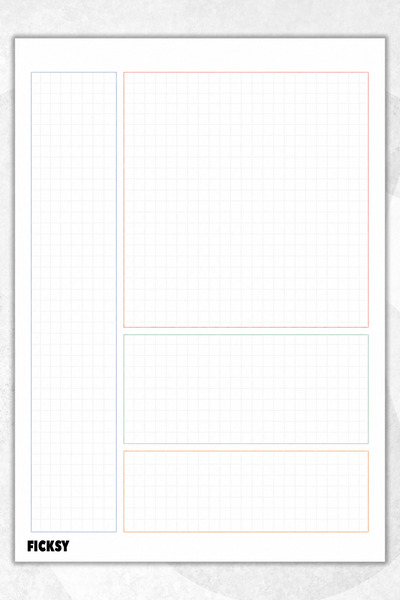 Ficksy Timeless Multi-Purpose Daily Weekly Monthly Planner - A4 Size To Do - ...