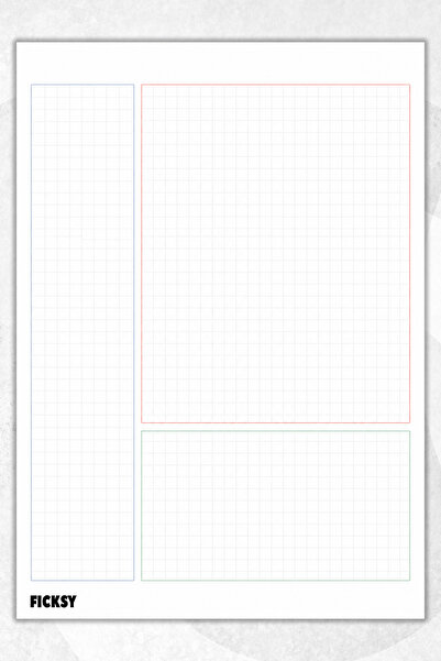 Ficksy Timeless Multi-Purpose Daily Weekly Monthly Planner - A4 Size To Do - ...