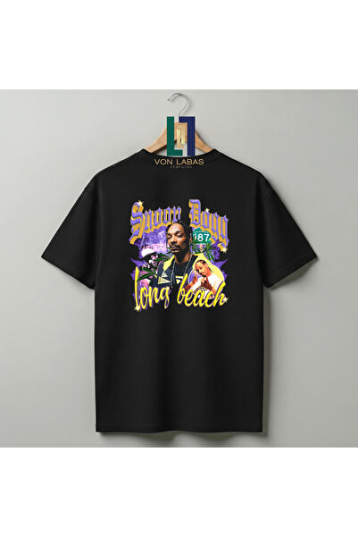 Grafftee Clothing Special Design Snoop Dogg Printed Unisex Premium Cotton T-S...