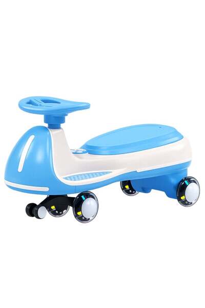 Kinderauto Kinderplay 360 Mașinuță electrică cu balans 12V Albastru