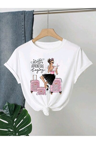 STİL-X New Season Women's T-Shirt, Regular Fit, Breathable Soft Fabric