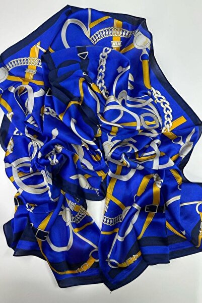 shalya scrafs Belt Pattern Voile Silk Shawl Accessory Shoulder Shawl Foulard