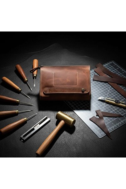 Vintage Leather Hakiki Deri Erkek El Çantası