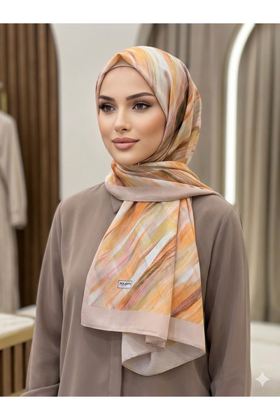 REMOMODA French Silk Shawl Tie-Dye Pattern, High Quality, Supple and Soft