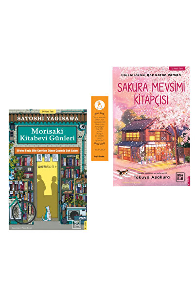 Athica Morisaki Kitabevi Günleri/Sakura Mevsimi Kitapçısı/2Kitap Set
