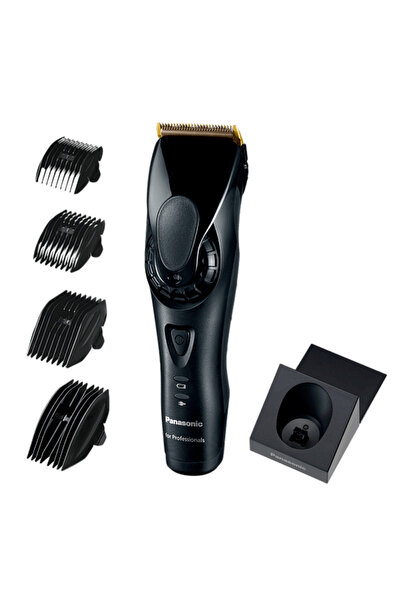 PANASONIC ER-HGP84K803 Professional Hair Clipper, Ergonomic Design, 50 Min Ru...