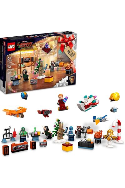 LEGO مجموعة ألعاب بناء وشخصيات صغيرة من مارفل ستوديوز، جارديانز أوف ذا جالاكس...