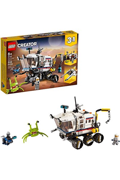 LEGO مجموعة بناء كرياتور 3 في 1 روفر الفضاء 31107 للأطفال الذين يحبون اللعب ا...