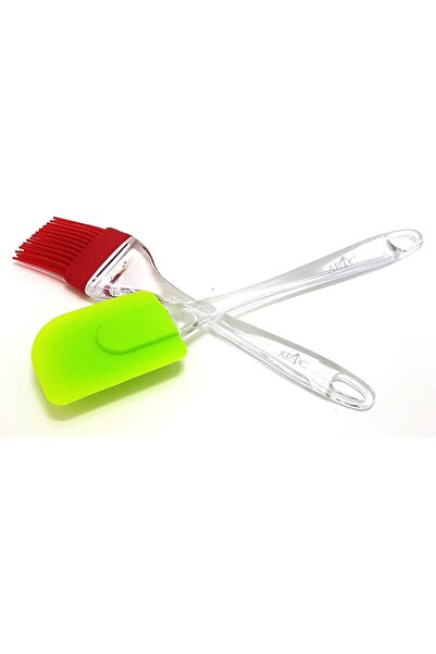 ARTC Silicone Basting Brush and Spatula Set, Non-Stick, Heat Resistant, Kitchen Utensils for Baking