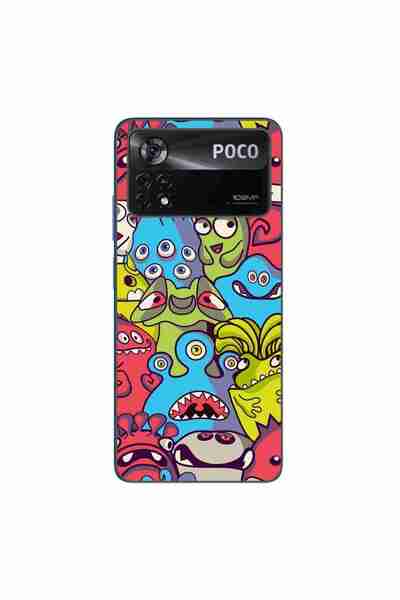 OEM Калъф, съвместим с Xiaomi Poco X4 Pro, силиконов гел TPU, с шарка  "Скуиш...