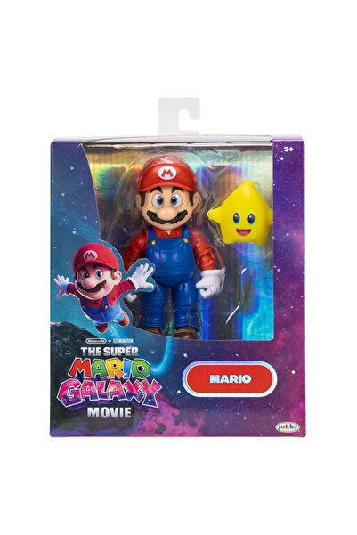 Super mario Figurina de colectie Bros. Movie Mario, 12,5 cm, ...