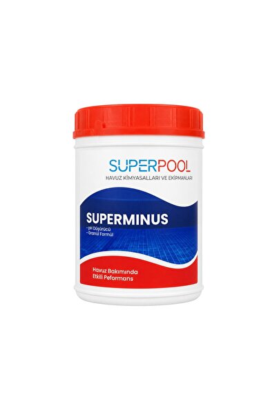 SPP SUPERPOOL SuperMinus 1 KG Toz pH Düşürücü Havuz Kimyasalı