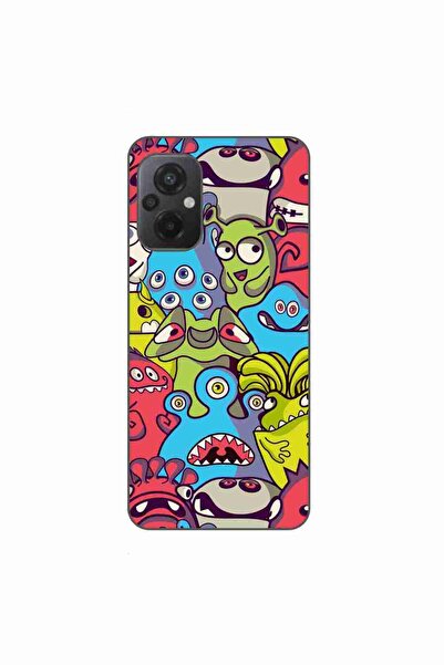 OEM Husa compatibila cu Xiaomi Poco M5 Silicon Gel Tpu Model Squishi Monsters