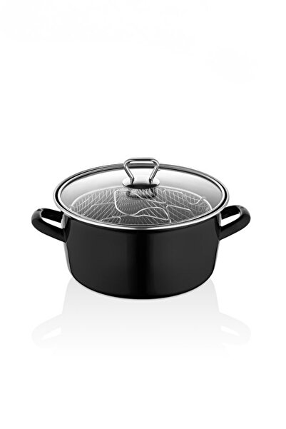 Seral Crispy 22 cm Enamel Frying Pan