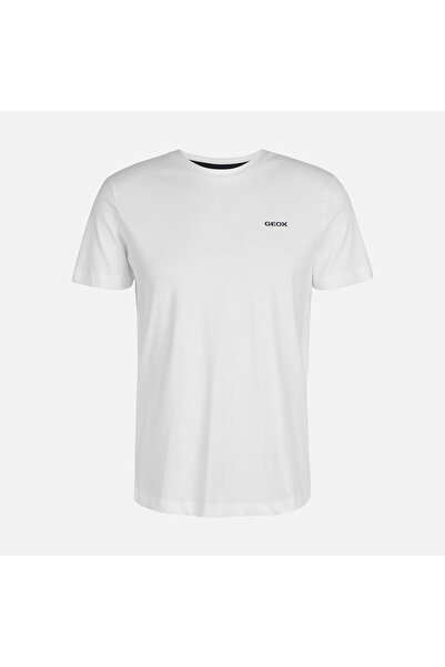 Geox Tricou alb pentru bărbați