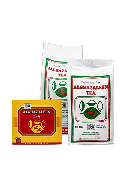 GHAZAL AL GHAZALEEN Pure Ceylon Tea شاي الغزالين السيلاني الفاخر
