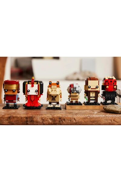 LEGO 40676 بريك هيدز ستار وورز ذا فانتوم ميناس 10+ 732 قطعة مع شخصيات قابلة ل...