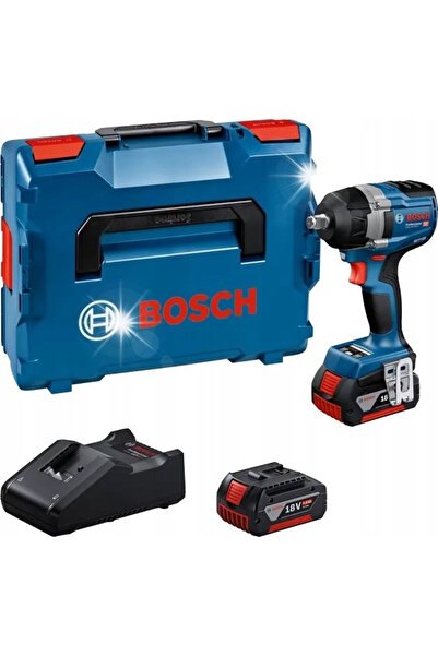Boschen Cheie de impact cu acumulator 1/2 " GDS 18V-750C 2*5.0AH L-BOX 6019L9...