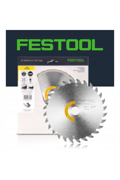 FESTOOL Disc pentru prelucrarea lemnului, Lamă de ferăstrău circular de 160mm...