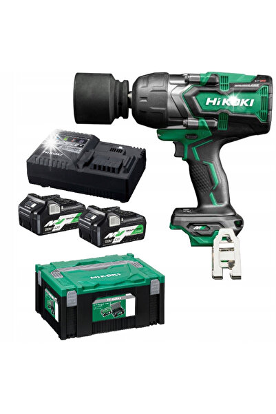 HiKOKI - Hitachi Cheie de impact cu acumulator 36V 3/4' 1900NM 2*2.5AH HITSYS...