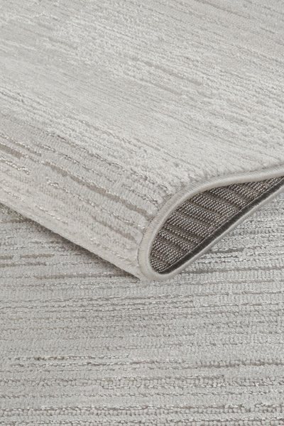 Günilla Home Modern Dokuma Makine Halı Düz Gri Kesme Halı Yolluk Oturma Odası...