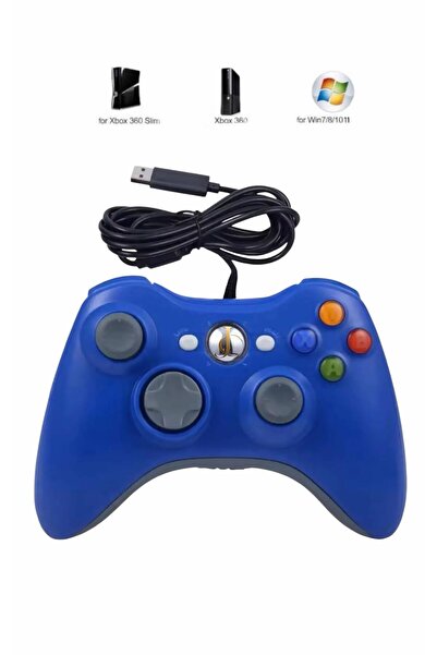 JOYCOR X360 Uyumlu Kablolu Oyun Kolu PC ve Konsol Joystick - 1.8 Metre Kablo ...
