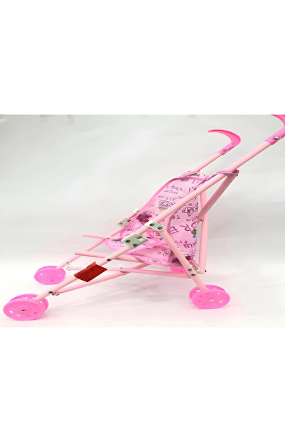 Others Toy Doll Stroller for Kids – Pink Foldable Pram