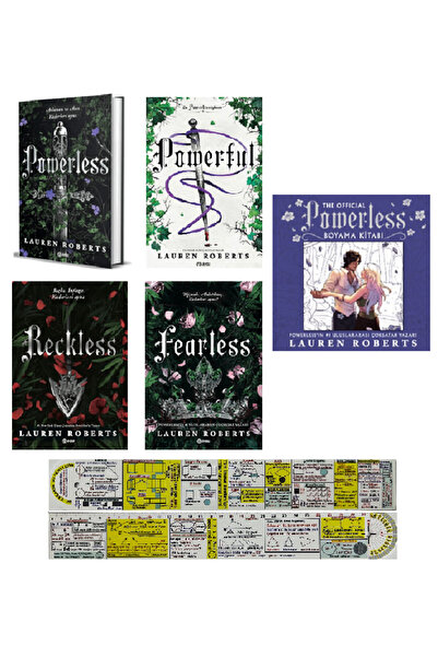Beta Yayınları Powerless - Powerful - Reckless - Fearless CİLTLİ 4 Kitap + Th...