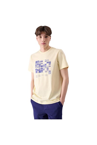 4F Tricou bărbătesc cu mânecă scurtă, mărimea L