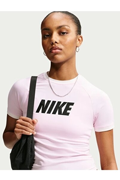Nike Ss Fitted Top Total 90 Kadın Tişört