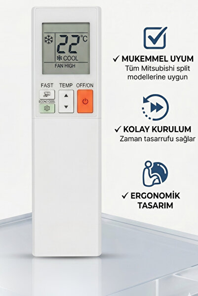 yonextt Mitsubishi Tüm Modeller İçin Akıllı Klima Kumandası