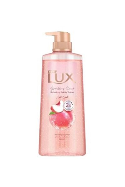 LUX غسول الاستحمام المنعش برائحة الخوخ الفوار من لوكس - 700 جرام