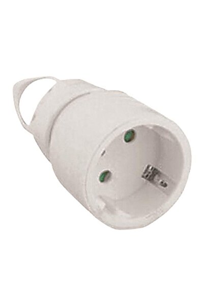 EUROLAMP Θηλυκό βύσμα SCHUKO με προστασία επαφών 800-10039