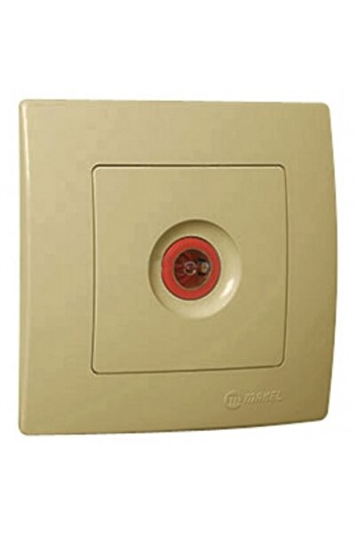MAKEL Υποδοχή Τηλεόρασης Χρυσό Ματ Lillium Kare 32057027