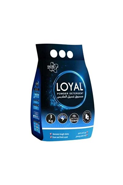 Loyal Powder Detergent with Long-Lasting Scent and Enzyme Action- 3Kg