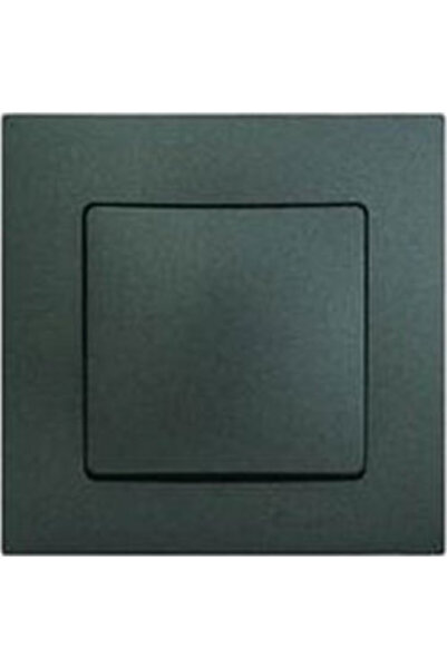 MAKEL Απλός Διακόπτης Ανθρακί Ματ Λίλουμ Σκουέρ 32050101