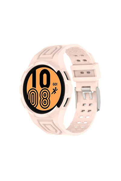 OEM Galaxy Watch4 44mm Λουράκι Σιλικόνης Ροζ (Galaxy Watch4/5/6/7/FE/4 Classi...