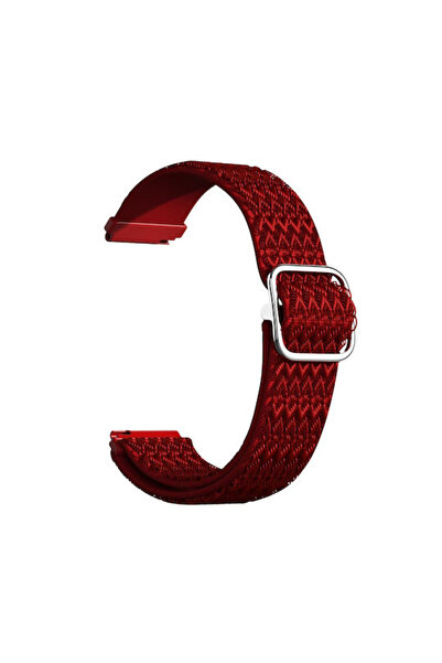 OEM Υφασμάτινο λουράκι κόκκινο (Galaxy Watch4/5/6/7/FE/4 Classic/6 Classic/5 ...