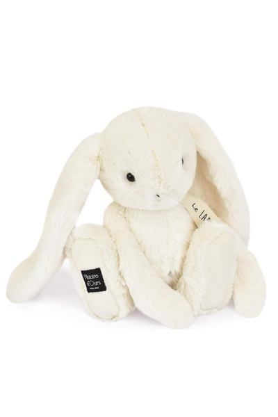 Histoire d'Ours Jucărie de pluș, Iepure alb LE LAPIN - 32 cm