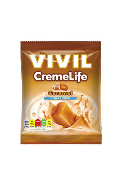 vıvıl Bomboane fara Zahar cu Aroma de Caramel - Creme Life, 60 g