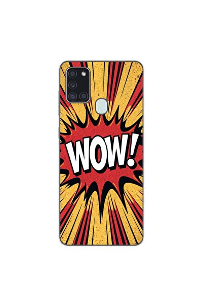 OEM Θήκη συμβατή με Samsung Galaxy A21s από σιλικόνη gel TPU με σχέδιο κόμικ ...