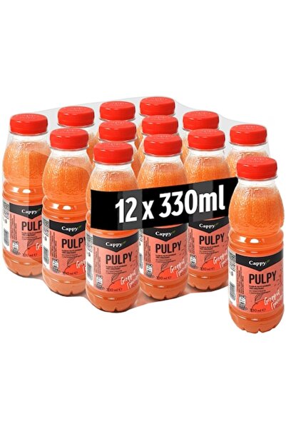 Cappy Băutură fără carbonat Pulpy, Grapefruit, PET, 12 x 0.33l