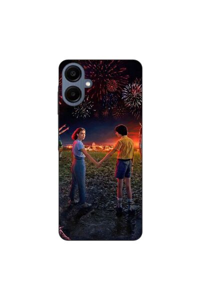 OEM Θήκη συμβατή με Samsung Galaxy A06 από Σιλικόνη Gel TPU με σχέδιο Strange...
