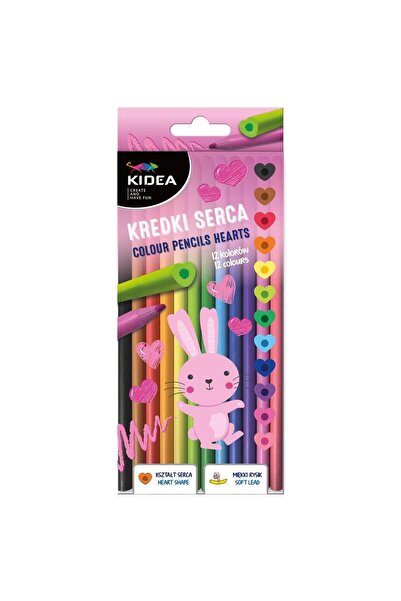 Kidea Creioane pentru inima 12 culori