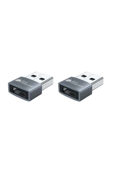 Good Connections Adaptor USB2.0 Conexiuni Bune A-St.-USB-C Buc. Set de 2