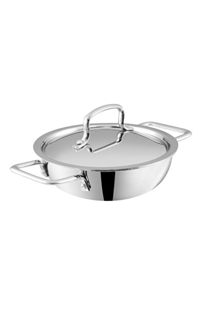 Vinod By Styli Smart Triply Kadahi With Ss Lid 18 Cm