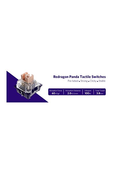 REDRAGON Comutator A113 HP1 Panda