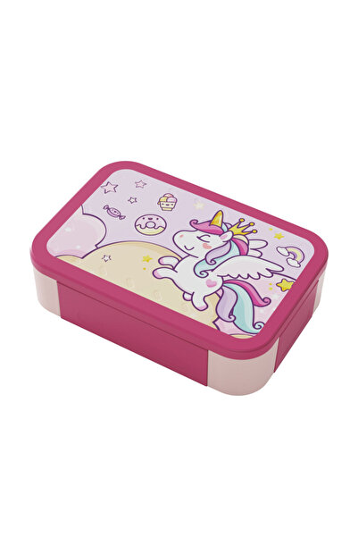 PEARL Kids Plastic Bento Box Small, Unicorn