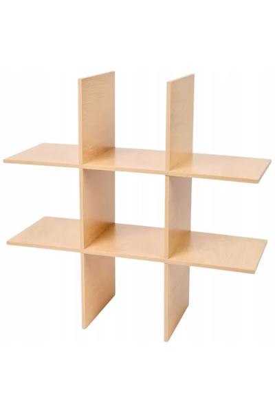 CARDSPLITTER Etajeră de perete din PAL bej 55x20x55 cm