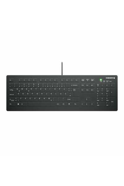 Cherry AK-C8112 tastaturi USB QWERTZ Germană Negru